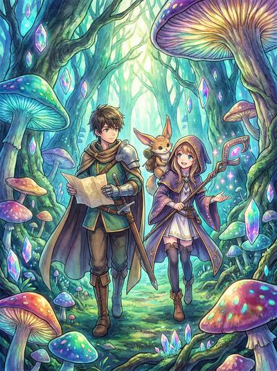 探花动漫-魔法森林探险记