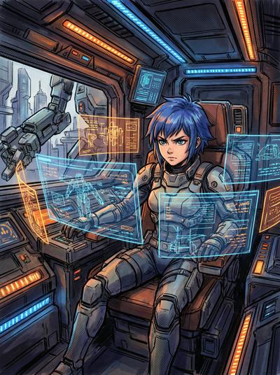 探花动漫-机甲少女战纪